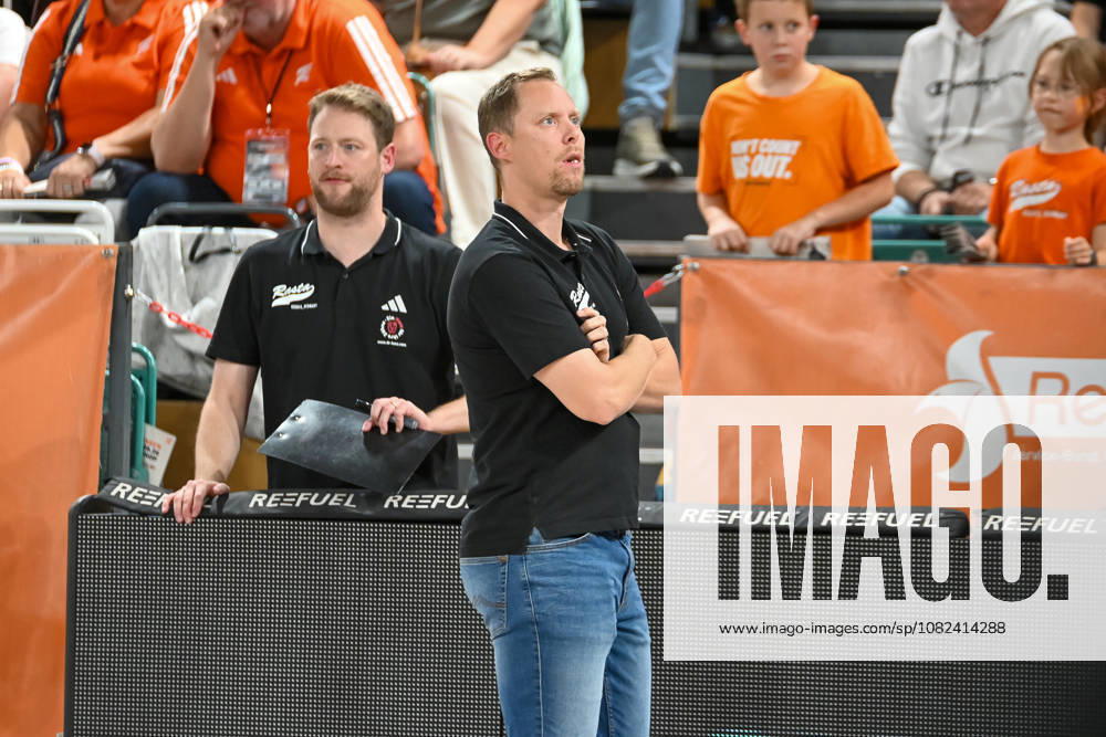 Christian Held (RASTA Vechta, Coach) unzufrieden RASTA Vechta vs. Bakken Bears, Testspiel, Saison 2026 2027, 05.09.2026, RASTA Vechta vs. Bakken Bears, Testspiel, Saison 2026 2027, 05.09.2026 Vechta