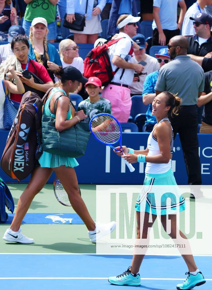 Qinwen Zheng celebrates her stunning win over Madison Keys, coming back from 5-0 down in the final set 2026 US Open, Day Seven, USTA Billie Jean King National Tennis Center, New York, USA - 05 Sep 2026New York USTA Billie Jean King National T New York (NY) United States of America