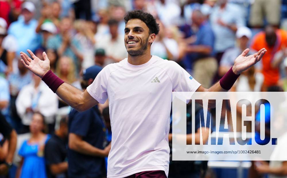Francisco Cerundolo celebrates his five set win over Taylor Fritz after being two sets down 2026 US Open, Day Seven, USTA Billie Jean King National Tennis Center, New York, USA - 05 Sep 2026New York USTA Billie Jean King National T New York (NY) United States of America