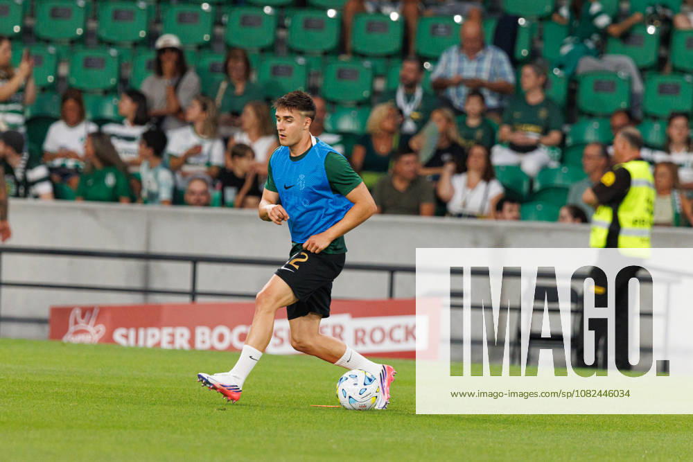 Ivan Fresneda seen during Betclic League game between teams of Sporting CP and FC Nacional in Estadio José Alvalade (Luis Loureiro Ball Raw Images) Lisboa Estadio Jose Alvalade Portugal