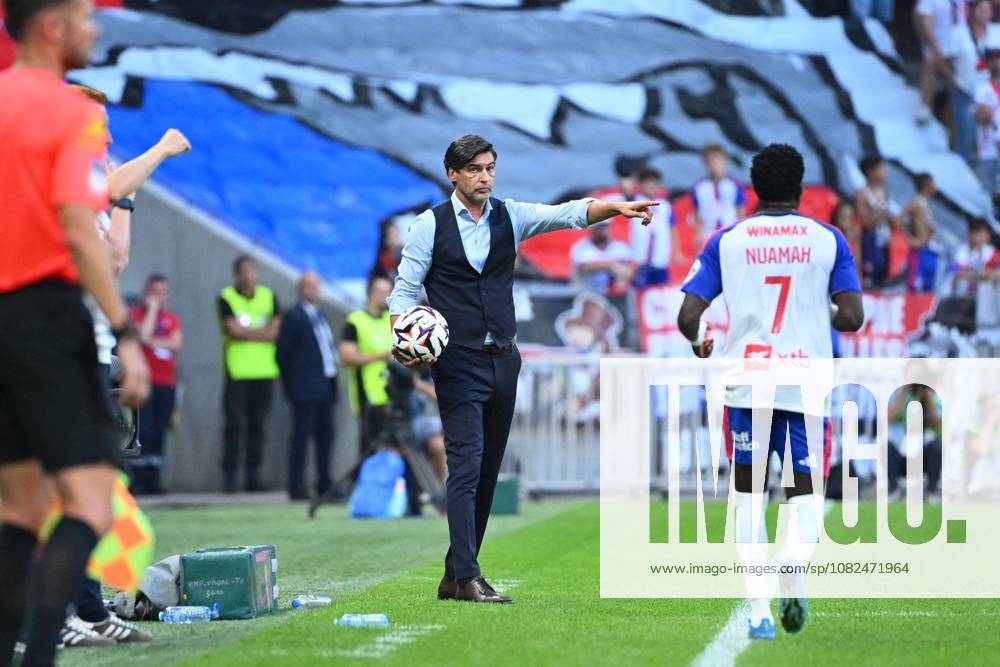 Fonseca (paulo) FOOT L1 2026 LYON-AUXERRE (3-1) GROUPAMA STADIUM DECINES CHARPIEU FRANCE 04 09 2026 FAUGERE FRANCK nuamah (ernest) DECINES CHARPIEU GROUPAMA STADIUM France GermanyxJapanxUKxFrancexBelgiumxOUT