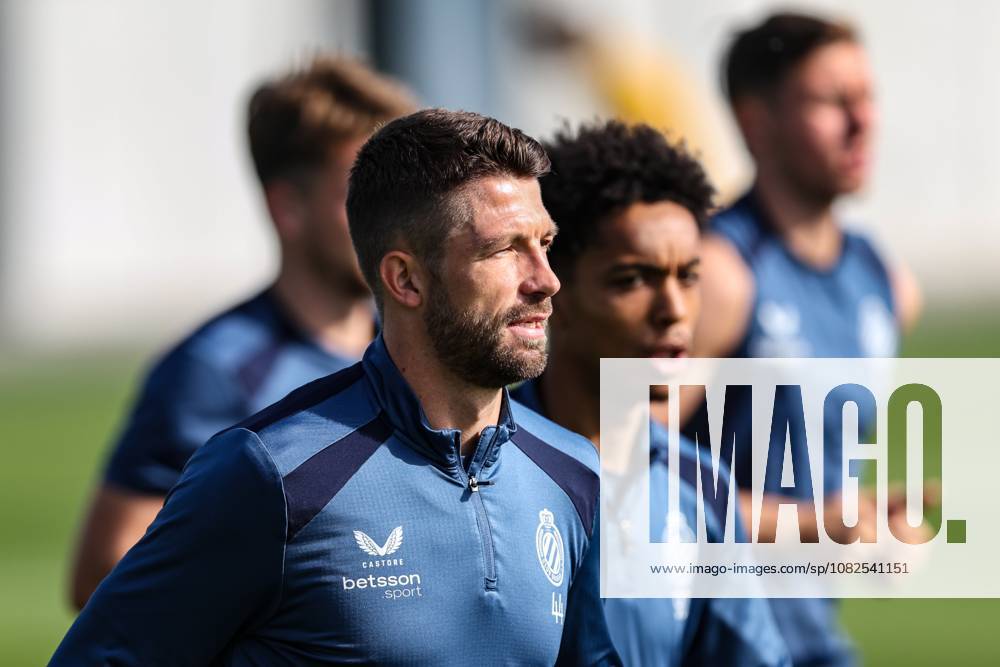 Club s Brandon Mechele is pictured during a training session of Belgian soccer team Club Brugge KV, Monday 7 September 2026 in Knokke-Heist. Club is preparing for the first game in the UEFA Champions League league phase against English Aston Villa FC tomorrow. BRUNOxFAHY x185528638x