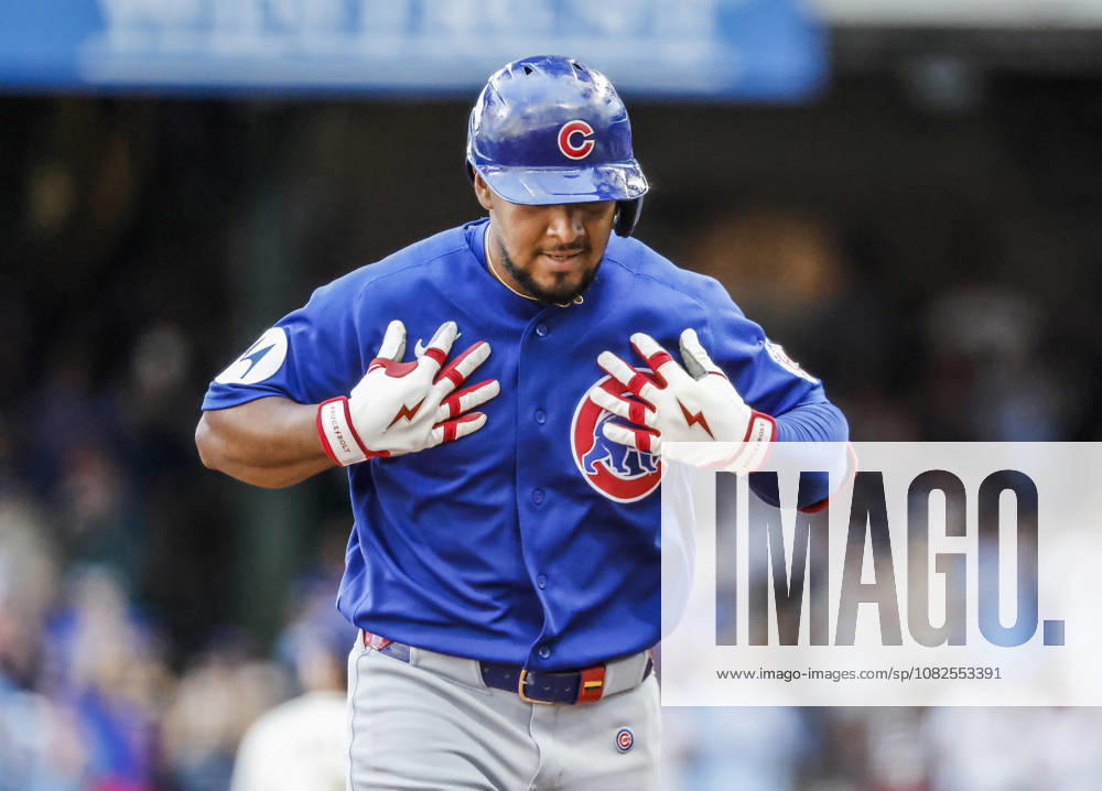 Chicago Cubs second baseman Pedro Ramirez runs the bases after hitting a home run in the fifth inning of the MLB, Baseball Herren, USA game between the Chicago Cubs and the Milwaukee Brewers at American Family Field in Milwaukee, Wisconsin on Monday, September 7, 2026. MIL20260907815 TANNENxMAURY