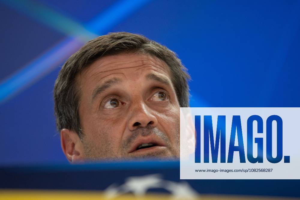 UEFA Champions League press conference, PK, Pressekonferenz Inter Milan in Madrid, Spain - 7 Sep 2026 Cristian Chivu, Inter Milan s technical director, speaks to reporters at the press conference ahead of the UEFA Champions League match between Real Madrid and Inter Milan at the Santiago Bernabéu Stadium Madrid Spain