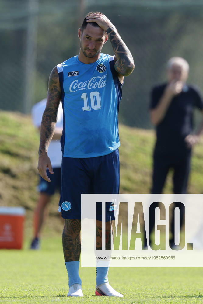 Napolis Matteo Politano During training at the SSC Napoli sports center, Champions League Napoli - Arsenal Castel Volturno (CE) on September 08 , 2026