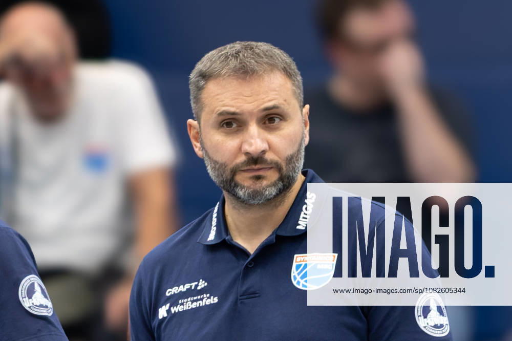 Vladimir Jovanovic (MBC, Head Coach), Syntainics MBC vs. Medikamente per Klick Bayreuth, Testspiel, Saisonvorbereitung, Basketball, Bundesliga, 2. Bundesliga, Männer, Saison 2026 27, 08.09.2026. Weißenfels Stadthalle Sachsen-Anhalt Deutschland