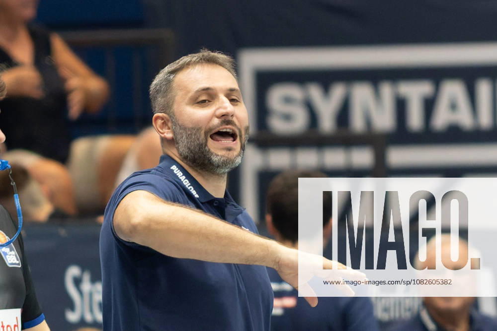 Vladimir Jovanovic (MBC, Head Coach), Syntainics MBC vs. Medikamente per Klick Bayreuth, Testspiel, Saisonvorbereitung, Basketball, Bundesliga, 2. Bundesliga, Männer, Saison 2026 27, 08.09.2026. Weißenfels Stadthalle Sachsen-Anhalt Deutschland