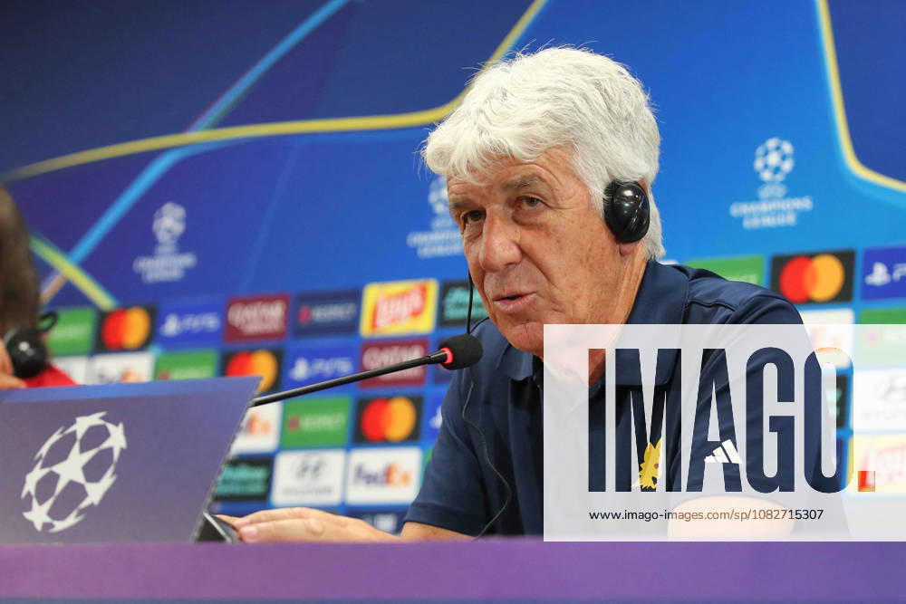 SOCCER - UEFA Champions League - AS Roma - press conference, PK, Pressekonferenz Photo by IPA ABACAPRESS.COM88325033 - September 9, 2026 Champions League: Roma Press Conference and Training Sessions in Istanbul. Pictured: Gasperini (Photo by Gino Mancini) Istanbul Turkey