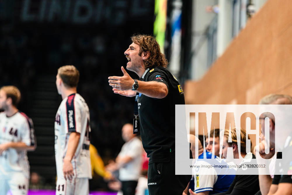 Sebastian Hinze (ThSV Eisenach, Trainer) GER, ThSV Eisenach gegen SG BBM Bietigheim, 1. Opel Handballbundesliga, Handball, 4.Spieltag, Saison 2026 2027, 19.00 Uhr, 10.09.2026 GER, ThSV Eisenach gegen SG BBM Bietigheim, 1. Opel Handballbundesliga, Handball, 4.Spieltag, Saison 2026 2027, 19.00 Uhr, 10.09.2026 Eisenach