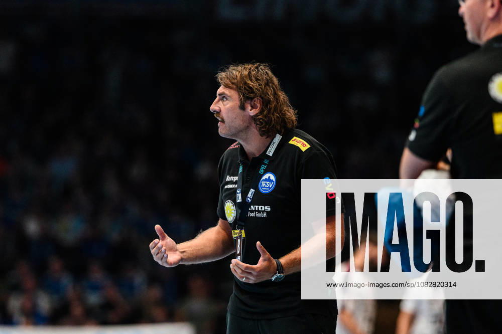 Sebastian Hinze (ThSV Eisenach, Trainer) GER, ThSV Eisenach gegen SG BBM Bietigheim, 1. Opel Handballbundesliga, Handball, 4.Spieltag, Saison 2026 2027, 19.00 Uhr, 10.09.2026 GER, ThSV Eisenach gegen SG BBM Bietigheim, 1. Opel Handballbundesliga, Handball, 4.Spieltag, Saison 2026 2027, 19.00 Uhr, 10.09.2026 Eisenach