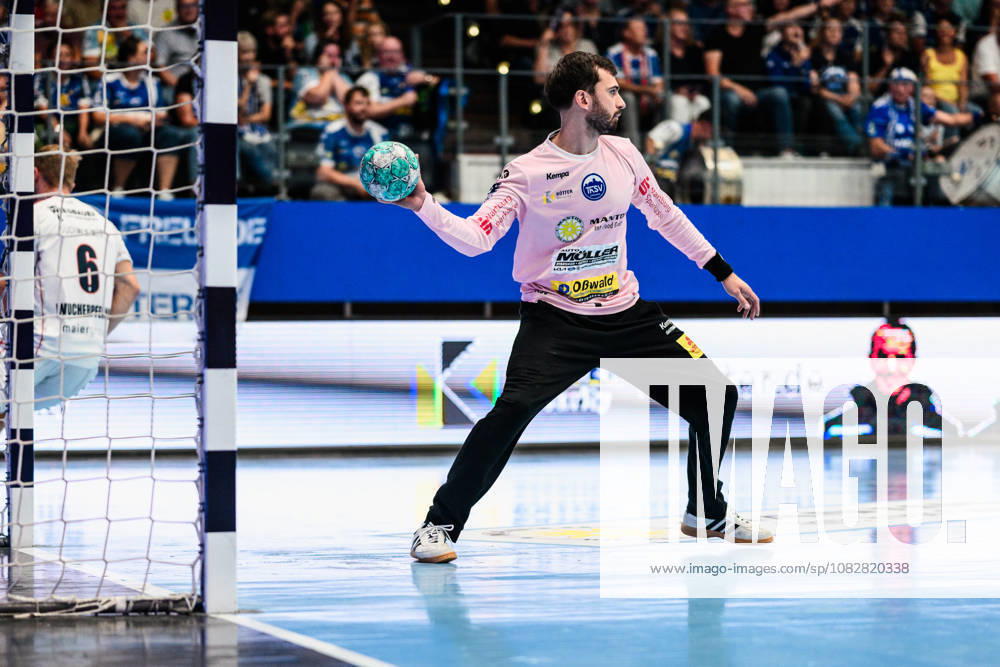 Matija Spikic (ThSV Eisenach, 01) GER, ThSV Eisenach gegen SG BBM Bietigheim, 1. Opel Handballbundesliga, Handball, 4.Spieltag, Saison 2026 2027, 19.00 Uhr, 10.09.2026 GER, ThSV Eisenach gegen SG BBM Bietigheim, 1. Opel Handballbundesliga, Handball, 4.Spieltag, Saison 2026 2027, 19.00 Uhr, 10.09.2026 Eisenach