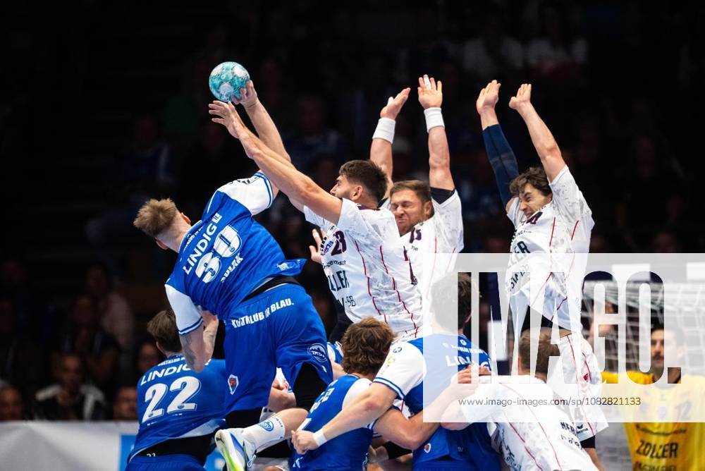 Handball Opel Handball 1. Bundesliga Saison 2026 - 2027 Werner Assmann Halle 4. Spieltag ThSV Eisenach - G BBM Bietigheim im Foto: Dominik Solak 30 (ThSV Eisenach) ( Deutschland Thueringen Eisenach