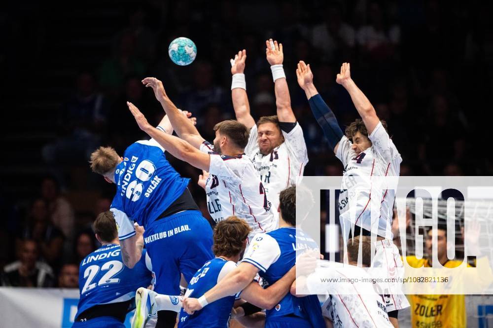 Handball Opel Handball 1. Bundesliga Saison 2026 - 2027 Werner Assmann Halle 4. Spieltag ThSV Eisenach - G BBM Bietigheim im Foto: Dominik Solak 30 (ThSV Eisenach) ( Deutschland Thueringen Eisenach