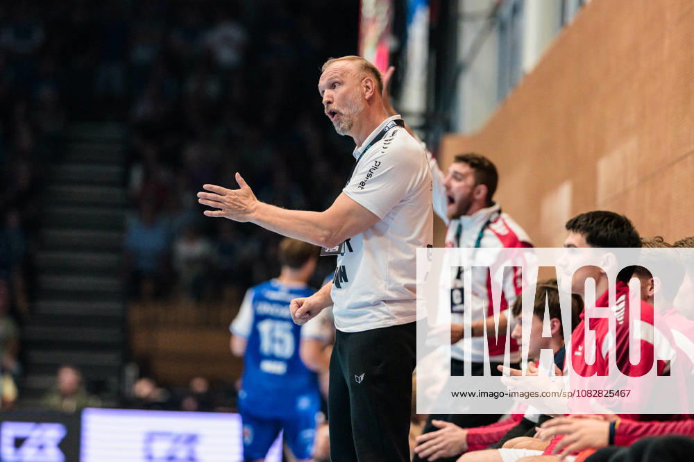 Hartmut Mayerhoffer (SG BBM Bietigheim, Trainer) GER, ThSV Eisenach gegen SG BBM Bietigheim, 1. Opel Handballbundesliga, Handball, 4.Spieltag, Saison 2026 2027, 19.00 Uhr, 10.09.2026 GER, ThSV Eisenach gegen SG BBM Bietigheim, 1. Opel Handballbundesliga, Handball, 4.Spieltag, Saison 2026 2027, 19.00 Uhr, 10.09.2026 Eisenach