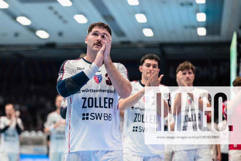 Jonathan Fischer (SG BBM Bietigheim, 36), Moritz Strosack (SG BBM Bietigheim, 29) GER, ThSV Eisenach gegen SG BBM Bietigheim, 1. Opel Handballbundesliga, Handball, 4.Spieltag, Saison 2026 2027, 19.00 Uhr, 10.09.2026 GER, ThSV Eisenach gegen SG BBM Bietigheim, 1. Opel Handballbundesliga, Handball, 4.Spieltag, Saison 2026 2027, 19.00 Uhr, 10.09.2026 Eisenach