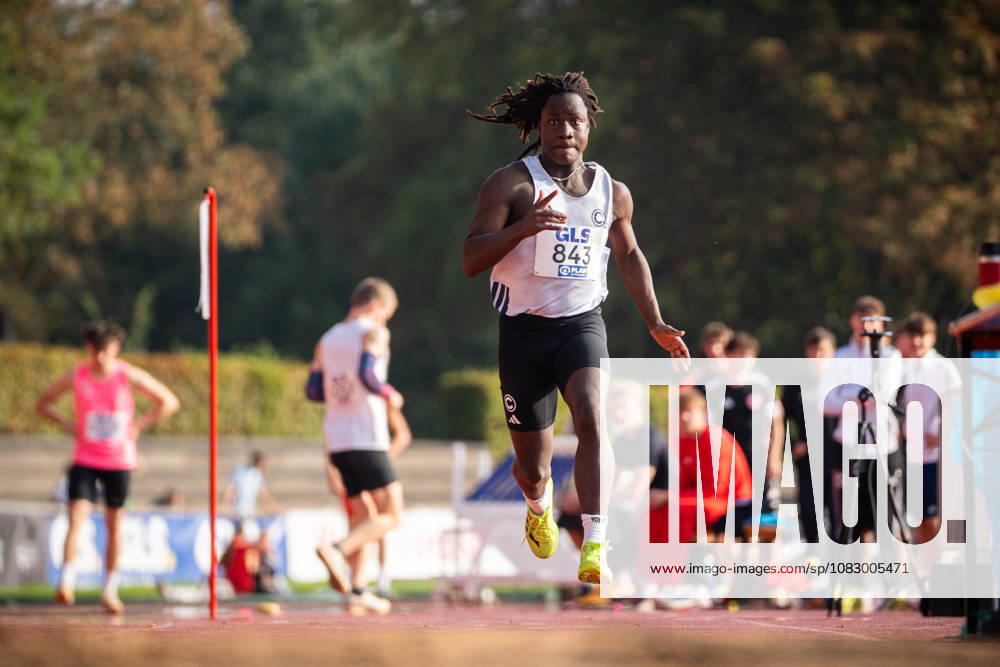 Deutsche Team-Meisterschaften U16 U20; Troisdorf, 12.09.2026 Leichtathletik: LANG Gabriel (SCC Berlin) während dem Weitsprung MJU20 bei den Deutsche Team-Meisterschaften U16 U20 im Aggerstadion am September 12, 2026 in Troisdorf, Deutschland.
