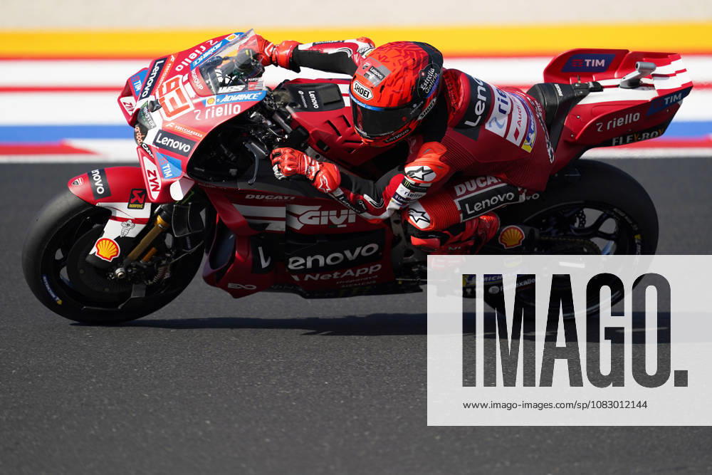 Foto Costanza Benvenuti LaPresse 12.09.2026 Motociclismo-Motomondiale 2026-GRAN PREMIO RED BULL DI SAN MARINO E DELLA RIVIERA DI RIMINI-Misano World Circuit Marco Simoncelli-MotoGp-FP2-Q1-Q2 nella foto: MARC MARQUEZ - DUCATI Photo Costanza Benvenuti LaPresse 2026 12 September Sport-Motorcycling-MotoMondiale 2026-GRAN PREMIO RED BULL DI SAN MARINO E DELLA RIVIERA DI RIMINI-Misano World Circuit Marco Simoncelli-MotoGp-FP2-Q1-Q2 in the photo: MARC MARQUEZ - DUCATI