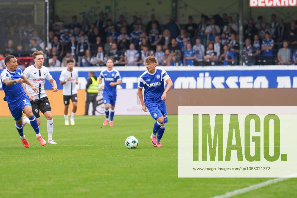 Deutschland: Fussball, 3. Liga, 5. Spieltag, Sportclub Arena Verl, SC Verl vs. SV Meppen: Thorben Deters (SV Meppen, 14)