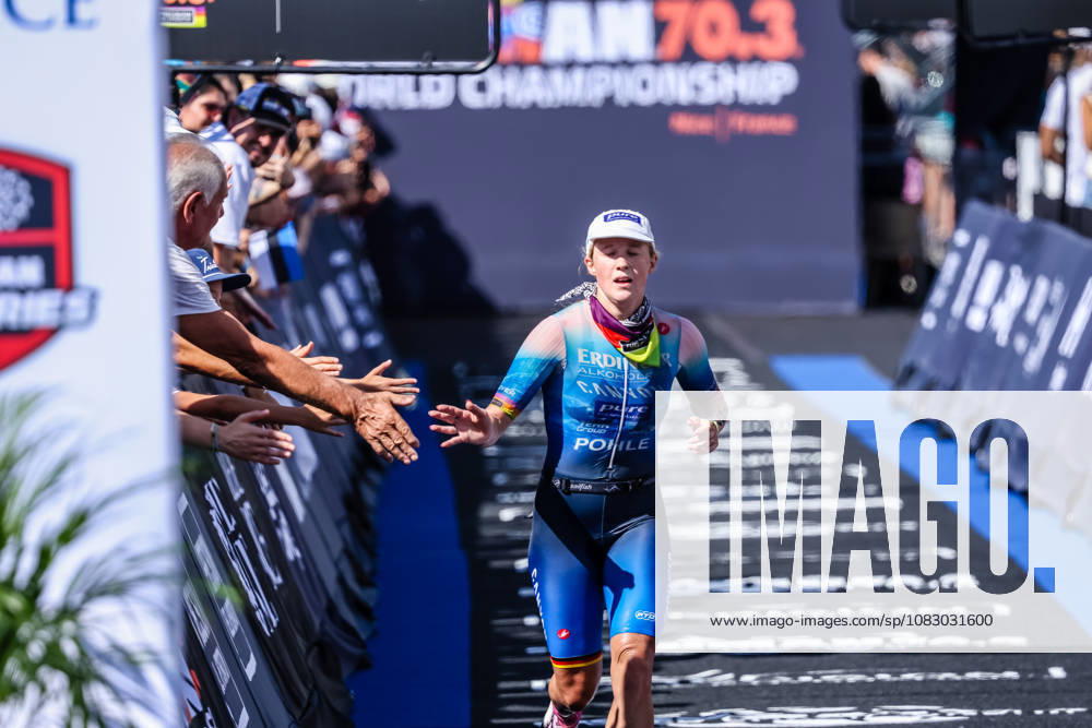 2026 IRONMAN 70.3 Weltmeisterschaft Nizza - Caroline Pohle Athleten beim Wettkampf der VinFast IRONMAN 70.3 Weltmeisterschaft 2026 in Nizza, Frankreich. Nizza Promenade des Anglais Alpes-Maritimes Provence-Alpes-Côte d Azur France