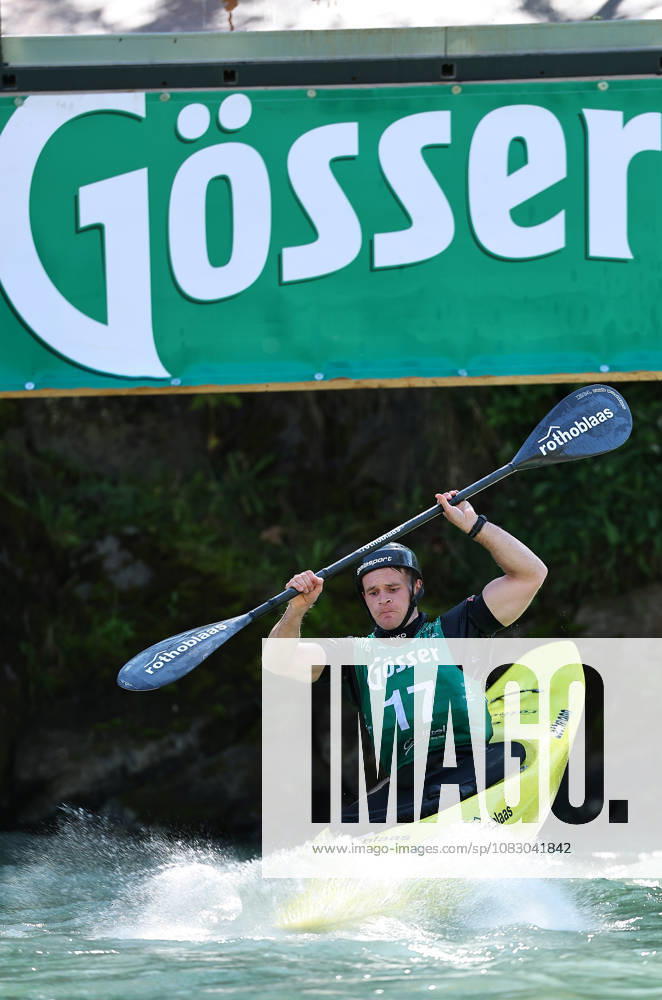 EXTREME SPORTS - Red Bull Dolomitenmann LIENZ,AUSTRIA,12.SEP.26 - EXTREME SPORTS - Red Bull Dolomitenmann. Image shows Tim Bremer. GEPAxpictures Beganovic