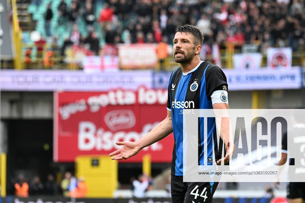 Club s Brandon Mechele is pictured during a soccer match between Club Brugge and Royal Antwerp FC, Sunday 13 September 2026 in Brugge, on day 6 of the 2026-2027 Jupiler Pro League first division of the Belgian championship. MAARTENxSTRAETEMANS x186204141x