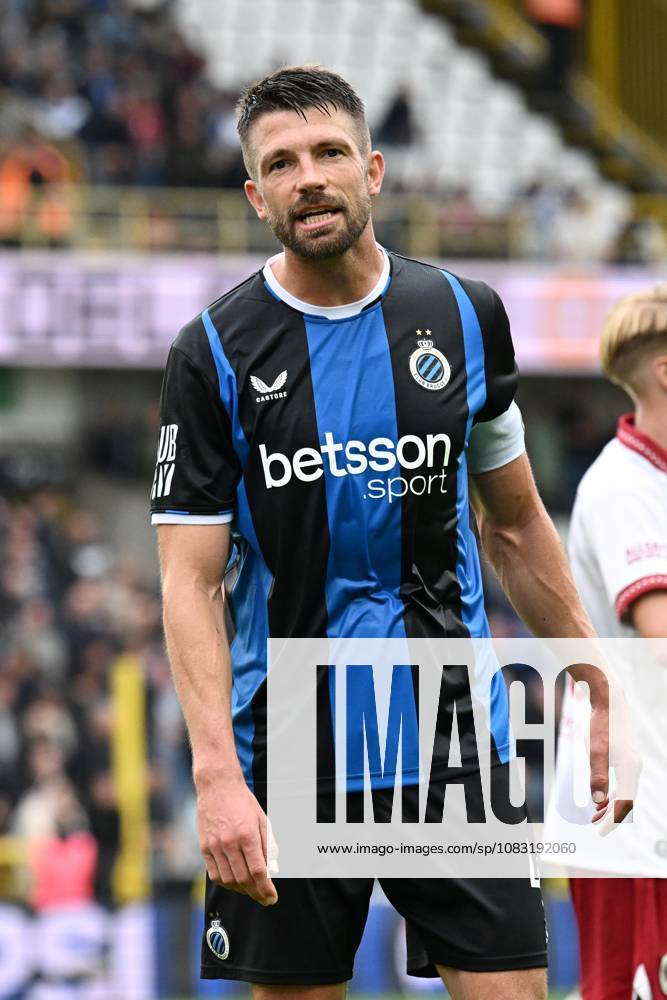 Club s Brandon Mechele is pictured during a soccer match between Club Brugge and Royal Antwerp FC, Sunday 13 September 2026 in Brugge, on day 6 of the 2026-2027 Jupiler Pro League first division of the Belgian championship. MAARTENxSTRAETEMANS x186204160x