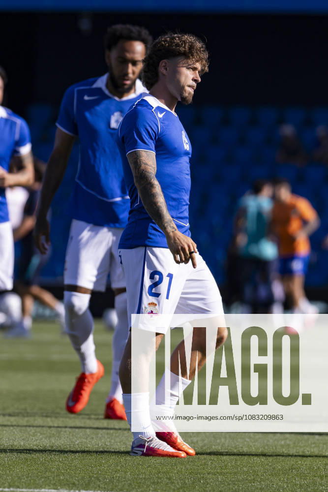 Getafe CF v Deportivo La Coruna - La Liga EA Sports 2026 27 September 13, 2026, Estadio El Coliseum, Getafe, Madrid, Spain: Mario Soriano Carreno of Deportivo La Coruna during La Liga EA Sports match between Getafe and Deportivo La Coruna at Estadio Coliseum on September 13, 2026 in Madrid, Spain. Getafe Estadio Deportivo La Coruna Madrid Spain
