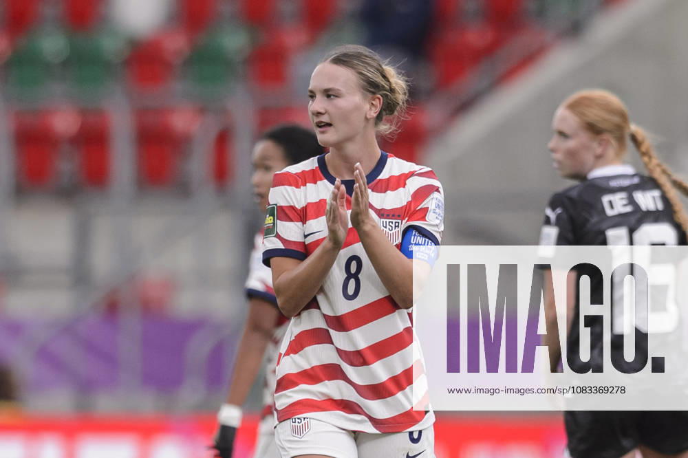 New Zealand v United States - FIFA U-20 Women s World Cup Sosnowiec, Poland - 12 September: Kennedy Fuller of United States celebrate after winning the FIFA U-20 Women s World Cup match between New Zealand and USA at Arena Sosnowiec on September 12, 2026 in Sosnowiec, Poland