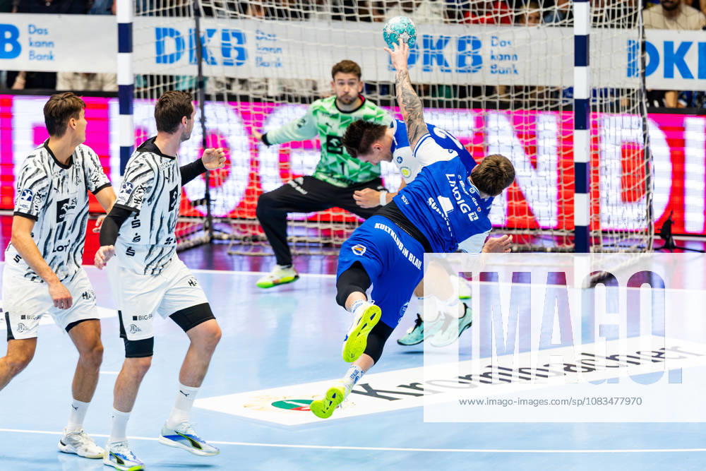 GER, Handball, Maenner, Saison 26 27, Opel 1.Bl, 5.Spieltag, ThSV Eisenach - THW Kiel Elias Scholtes (ThSV Eisenach, 4) 99817 Eisenach Werner-Assmann-Halle Am Sportpark Thueringen Deutschland