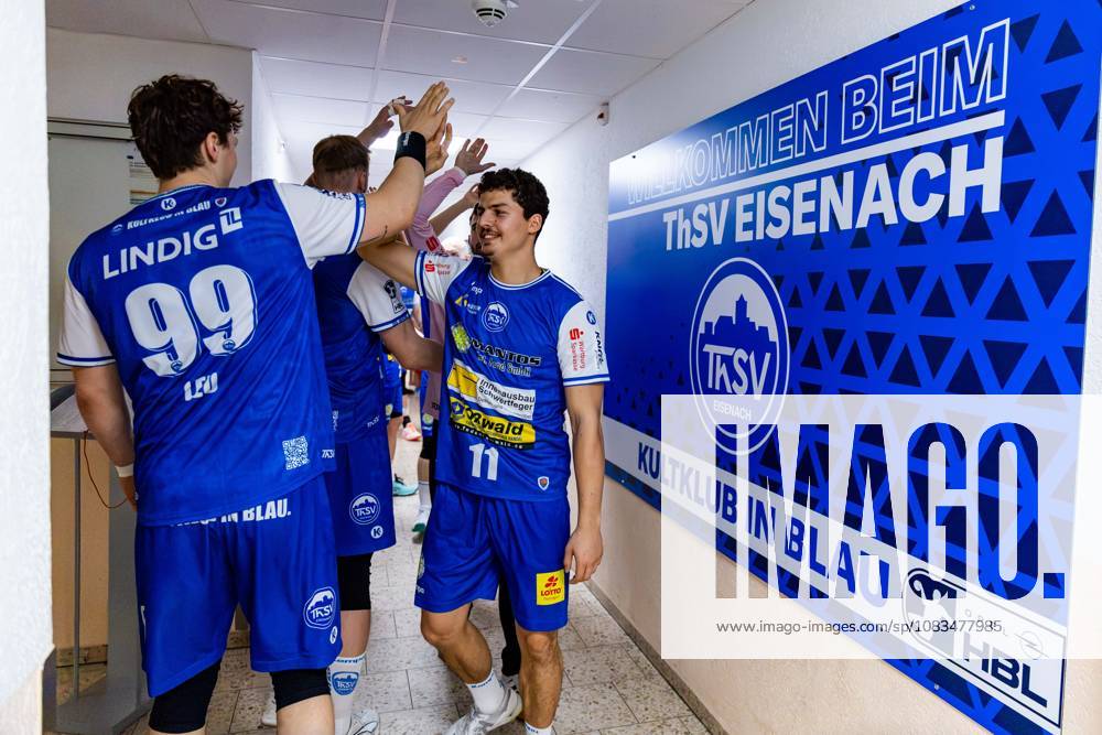 GER, Handball, Maenner, Saison 26 27, Opel 1.Bl, 5.Spieltag, ThSV Eisenach - THW Kiel Gian Attenhofer (ThSV Eisenach,11) 99817 Eisenach Werner-Assmann-Halle Am Sportpark Thueringen Deutschland