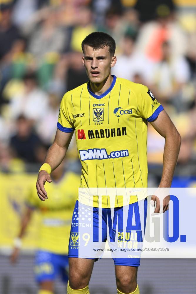 STVV s Samed Bazdar pictured during a soccer match between Sint-Truidense VV and KVC Westerlo, Sunday 20 September 2026, in Sint-Truiden, on day 7 of the 2026-2027 Jupiler Pro League first division of the Belgian championship. JOHAN EYCKENS JohanxEyckens x187154747x