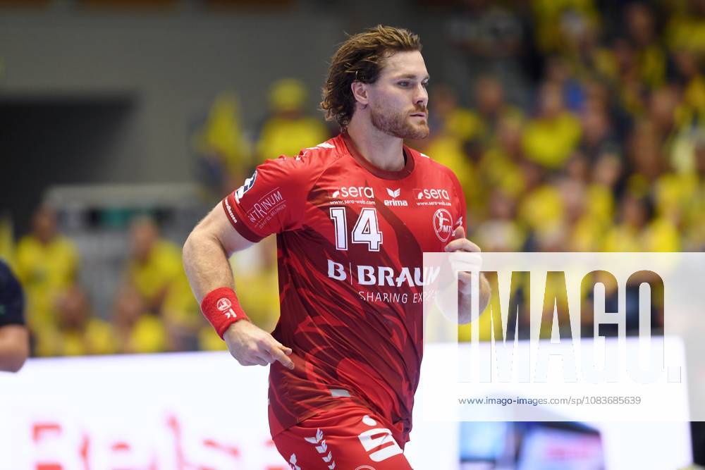 Johannes Golla (MT Melsungen 14) , GER, MT Melsungen - Rhein-Neckar Loewen, Handball, DHB Pokal, 2. Runde, Saison 2026 2027, 22.09.2026, GER, MT Melsungen - Rhein-Neckar Loewen, Handball, DHB Pokal, 2. Runde, Saison 2026 2027, 22.09.2026 Kassel