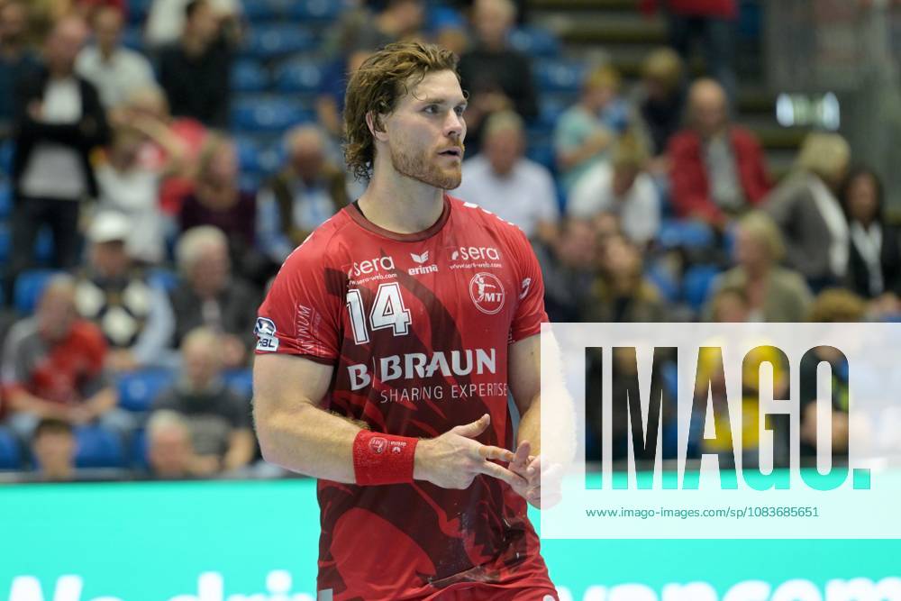 Johannes Golla (MT Melsungen 14) , GER, MT Melsungen - Rhein-Neckar Loewen, Handball, DHB Pokal, 2. Runde, Saison 2026 2027, 22.09.2026, GER, MT Melsungen - Rhein-Neckar Loewen, Handball, DHB Pokal, 2. Runde, Saison 2026 2027, 22.09.2026 Kassel
