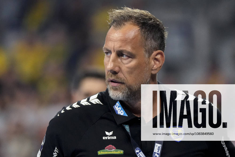 Maik Machulla (Trainer, Cheftrainer, RNL), Einzelbild, Einzelfoto, Aktion, Action, 26.09.2026, Mannheim (Deutschland), Handball, Bundesliga, Rhein-Neckar Löwen - MT Melsungen
