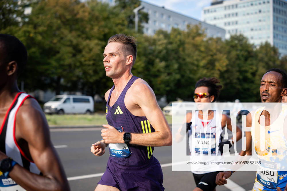 Sebastian Hendel (GER, Marathon Team Berlin) competing during the 52. BMW Berlin Marathon at Berlin on September 27, 2026 in Berlin, Germany.