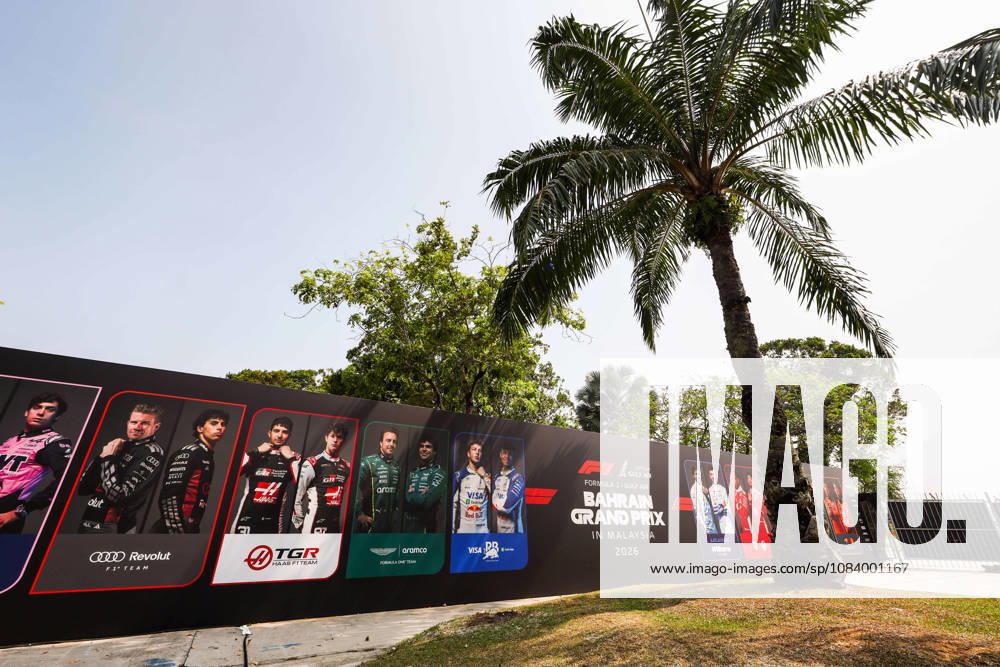 F1 - BAHRAIN GRAND PRIX IN MALAYSIA 2026 illustration paddock during the 2026 Formula 1 Bahrain Grand Prix in Malaysia, 16th round of the 2026 Formula One World Championship, WM, Weltmeisterschaft from October 2 to 4, 2026 on the Sepang International Circuit, in Sepang, Malaysia - SepangMalaysia