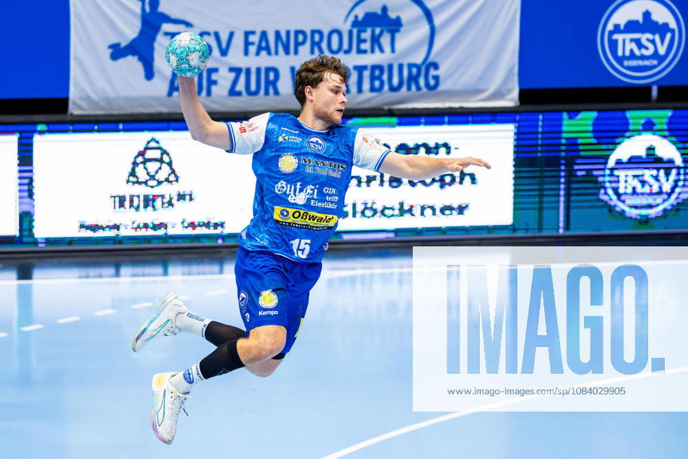 GER, Handball, Maenner, Saison 26 27, Opel 1.Bl, 7.Spieltag, ThSV Eisenach - TVB Stuttgart David More (ThSV Eisenach,15) 99817 Eisenach Werner-Assmann-Halle Am Sportp Thueringen Deutschland