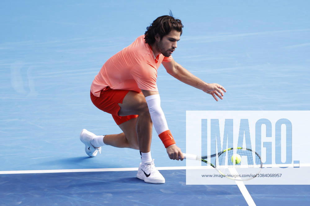 Carlos Alcaraz (Spain) returns a shot against Matteo Arnaldi (Italy) during their Round of 16 match at the Kinoshita Group Japan Open Tennis Championships at Ariake Colosseum in Tokyo. The tournament runs from September 29 to October 6. Alcaraz won 7-6(6), 6-1. Tokyo Japan - ZUMAm191 20261003_aap_m191_035