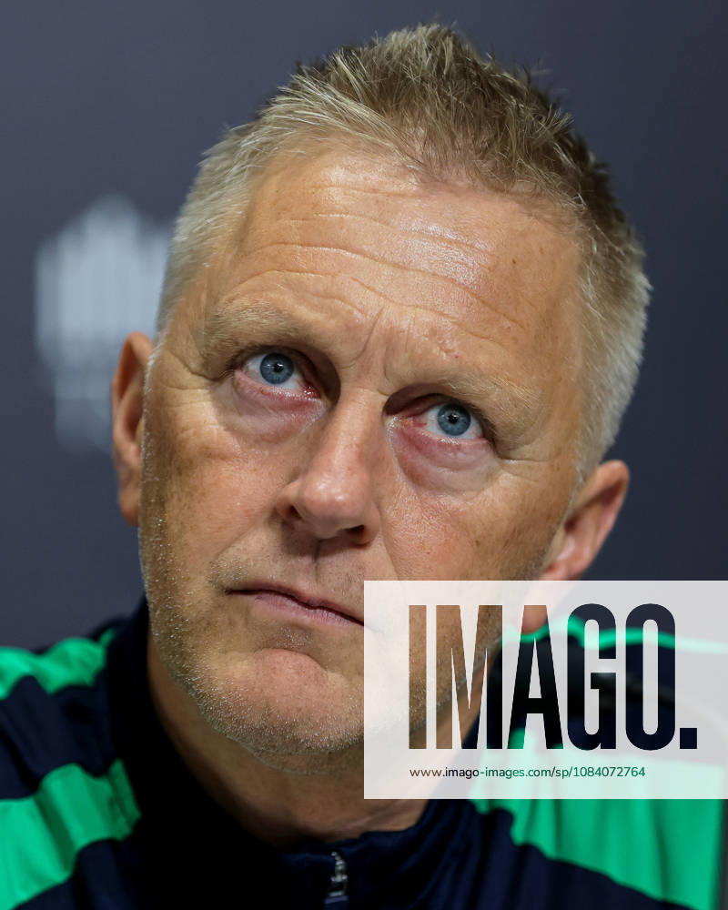 Republic of Ireland press conference, PK, Pressekonferenz TSC Arena, BaÄka Topola, Serbia 3 10 2026 Manager Heimir Hallgrimsson Heimir Hallgrimsson 3 10 2026
