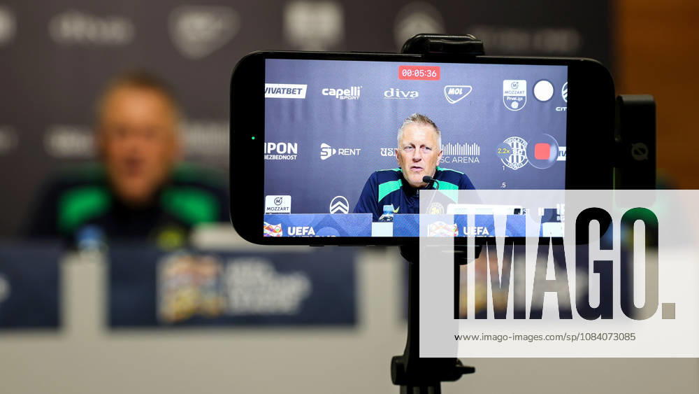 Republic of Ireland press conference, PK, Pressekonferenz TSC Arena, BaÄka Topola, Serbia 3 10 2026 Manager Heimir Hallgrimsson Heimir Hallgrimsson 3 10 2026