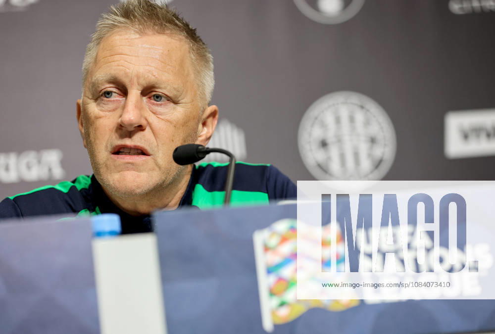 Republic of Ireland press conference, PK, Pressekonferenz TSC Arena, BaÄka Topola, Serbia 3 10 2026 Manager Heimir Hallgrimsson Heimir Hallgrimsson 3 10 2026