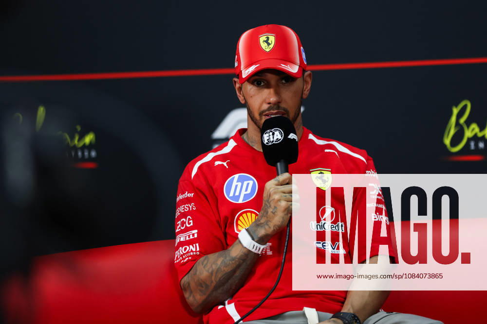 F1 - BAHRAIN GRAND PRIX IN MALAYSIA 2026 press conference, PK, Pressekonferenz HAMILTON Lewis (gbr), Scuderia Ferrari SF-26, portrait during the 2026 Formula 1 Bahrain Grand Prix in Malaysia, 16th round of the 2026 Formula One World Championship, WM, Weltmeisterschaft from October 2 to 4, 2026 on the Sepang International Circuit, in Sepang, Malaysia - SepangMalaysia