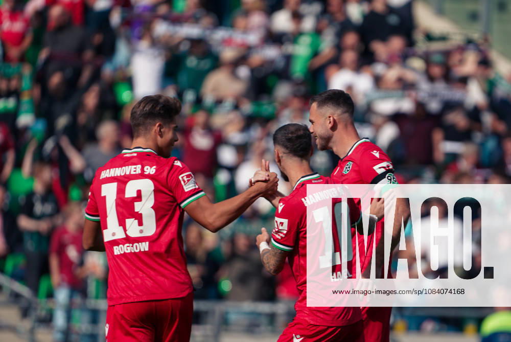 Deutschland: Fussball Testspiel Vereine 2026 2027, Freundschaftsspiel - Hannover 96 vs SC Verl - Heinz von Heiden Arena (Hannover): Tor und Torjubel zum Marcel Hartel (Hannover 96, 10) Hannover