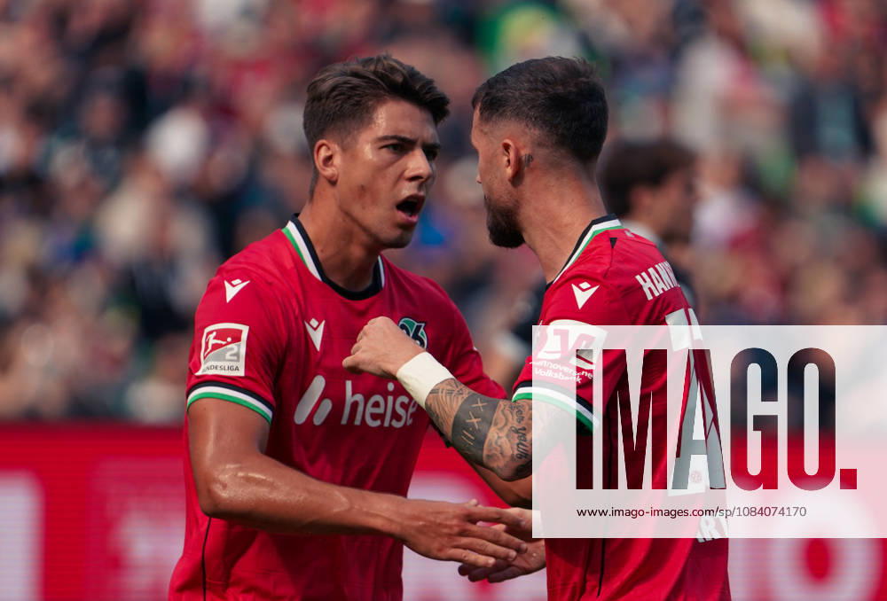 Deutschland: Fussball Testspiel Vereine 2026 2027, Freundschaftsspiel - Hannover 96 vs SC Verl - Heinz von Heiden Arena (Hannover): Tor und Torjubel zum Marcel Hartel (Hannover 96, 10)