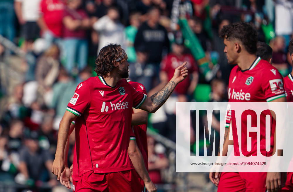 Deutschland: Fussball Testspiel Vereine 2026 2027, Freundschaftsspiel - Hannover 96 vs SC Verl - Heinz von Heiden Arena (Hannover): Geste, Gestik, Emotion Kolja Oudenne (Hannover 96, 29) Hannover