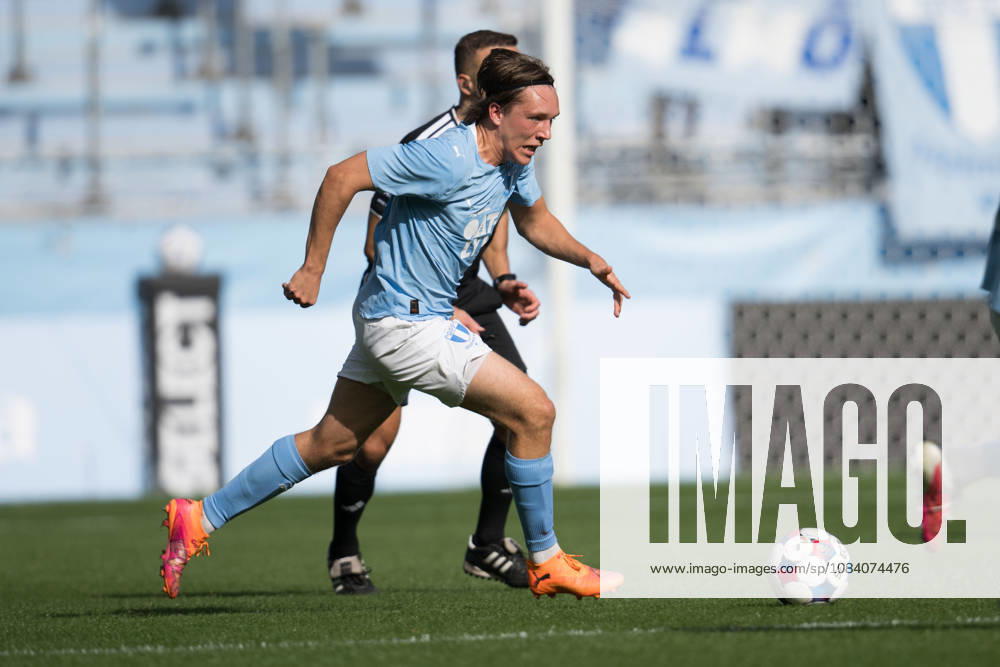 Amadeus Sundgren of Malmö FF and during the Friendly match between Malmö FF and FC Nordsjälland on October 3, 2026 in Malmö. Photo: Avdo Bilkanovic BILDBYRAN COP 115 AB0391 fotboll football soccer fotball träningsmatch friendly match malmö ff fc nordsjälland bbeng fotboll football soccer fotball träningsmatch friendly match malmö ff fc nordsjälland bbeng