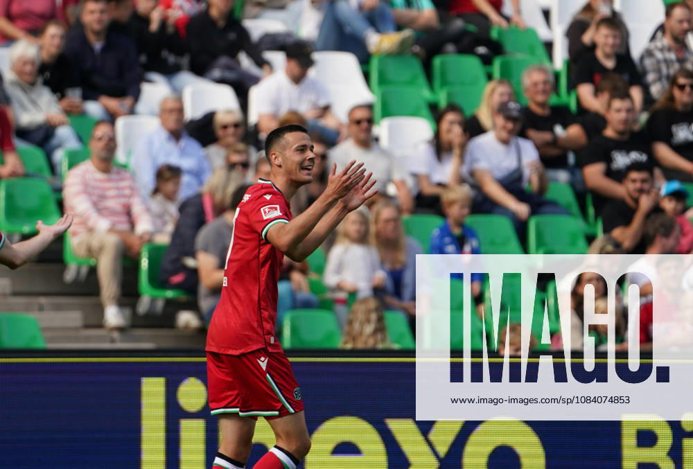 Deutschland: Fussball Testspiel Vereine 2026 2027, Freundschaftsspiel - Hannover 96 vs SC Verl - Heinz von Heiden Arena (Hannover): Geste, Gestik, Emotion Bastian Allgeier (Hannover 96, 17)