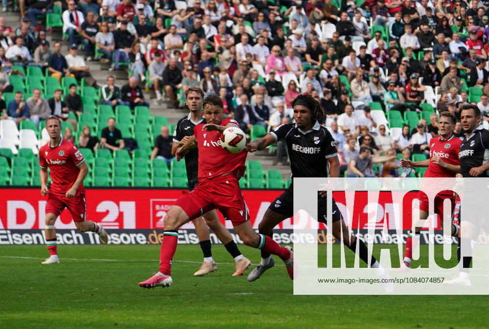 Deutschland: Fussball Testspiel Vereine 2026 2027, Freundschaftsspiel - Hannover 96 vs SC Verl - Heinz von Heiden Arena (Hannover): Torchance Benedikt Pichler (Hannover 96, 11)