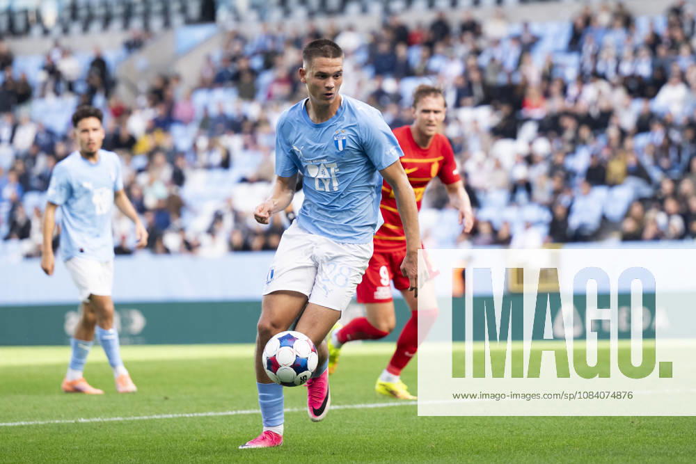 Jovan Milosavljevic of Malmö FF during the Friendly match between Malmö FF and FC Nordsjälland on October 3, 2026 in Malmö. Photo: Avdo Bilkanovic BILDBYRAN COP 115 AB0391 fotboll football soccer fotball träningsmatch friendly match malmö ff fc nordsjälland bbeng