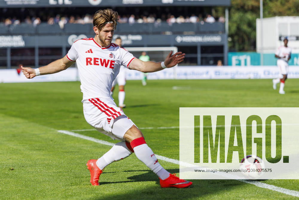 Jan Thielmann (1. FC Köln, 29) during the friendly match between FC Viktoria Köln vs. 1. FC Köln at the Sportpark Hoehenberg on October 3, 2026 in Koeln, Germany. DFL REGULATIONS PROHIBIT ANY USE OF PHOTOGRAPHS AS IMAGE SEQUENCES AND OR QUASI-VIDEO. Nordrhein-Westfalen Germany